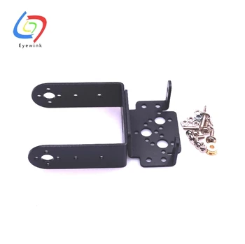 

EYEWINK 10sets Mg995 996 steering gear pan and tilt mount mechanical robot servo mount set