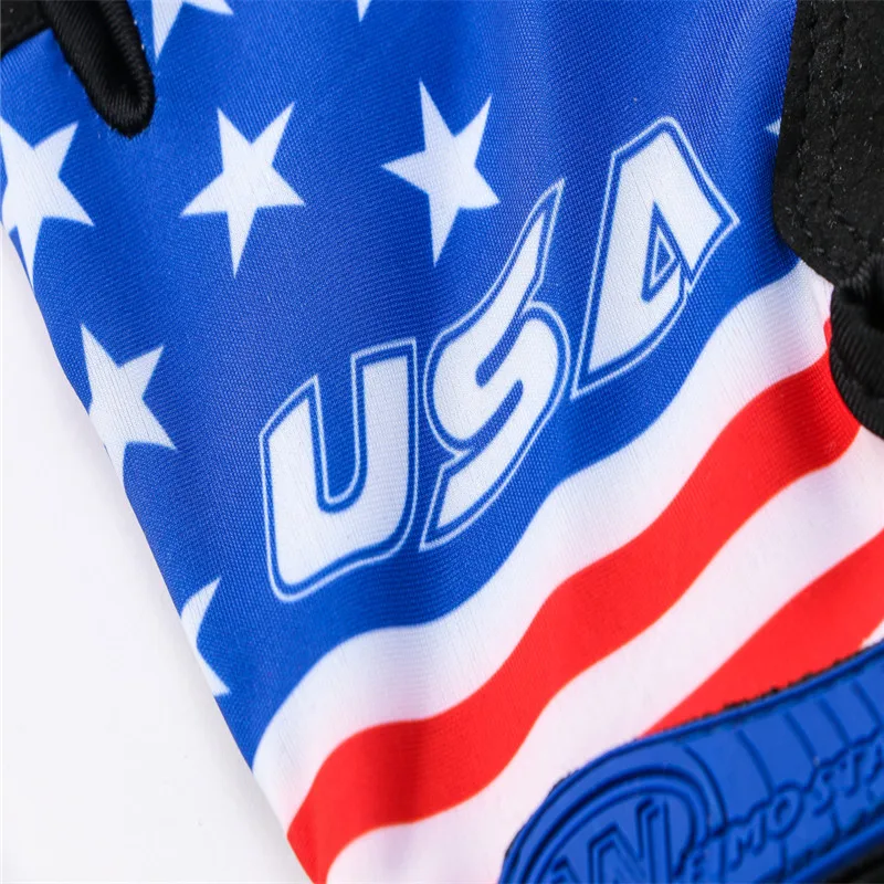 Weimostar USA Team противоударные велосипедные перчатки с полупальцами гелевые уличные