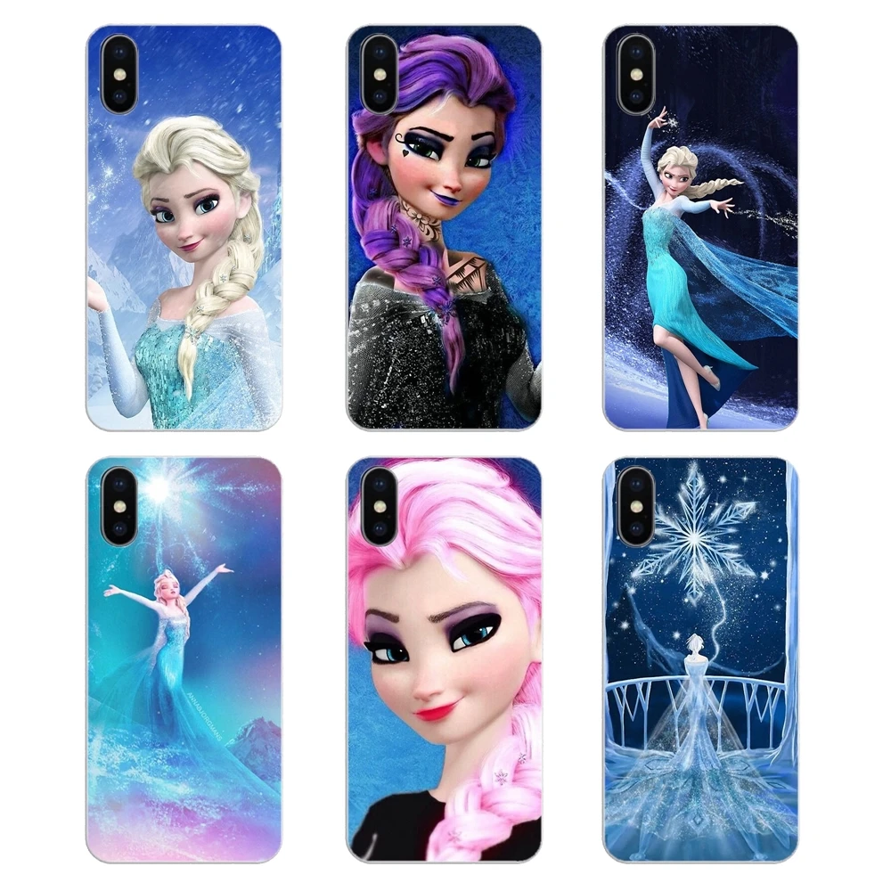 Силиконовый чехол для телефона Motorola Moto X4 E4 E5 G5 G5S G6 Z Z3 G3 C Play Plus Punk Elsa Tattoo Princess |