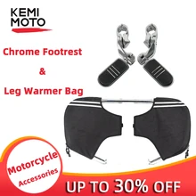 Waterproof Engine Guard Soft Lowers Chaps Leg Warmer Bag + Foot Pegs 1-1/4 Waterproof Engine Guard Soft Lowers Chaps Leg Warmer Bag + Foot Pegs 1-1/4