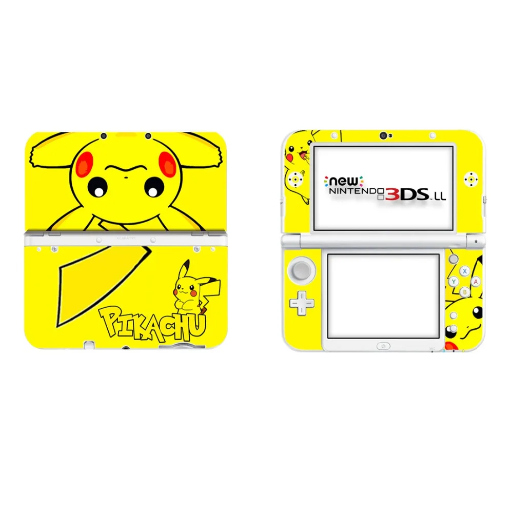 Pokemon Go Пикачу виниловая наклейка кожи Стикеры для старых 3DS XL скины s для старых 3DS LL Винил Защитная Наклейка