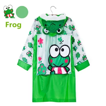 

Lovely Cartoon Rabibit Giraffe Frog PVC Kids Rain Coat For Children Raincoat Rainwear/Rainsuit Kids Boy Girl Raincoat Poncho