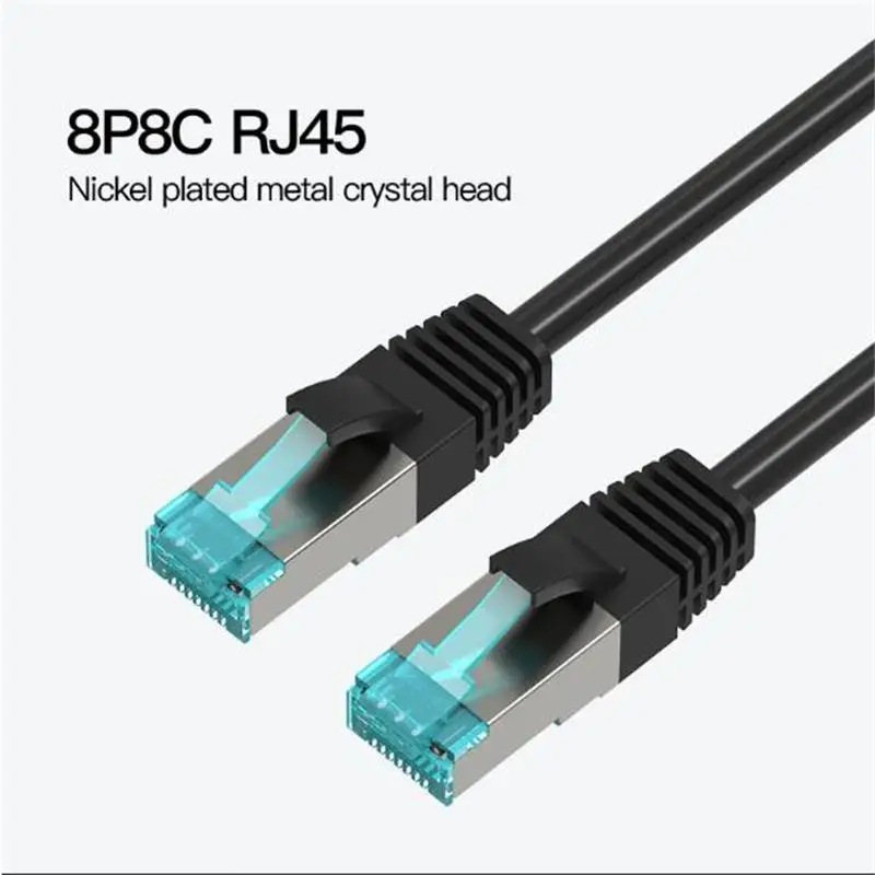 

Vention CAT5e FTP RJ45 Networking Ethernet Patch Cord Lan Cable 0.75m 1m 1.5m 2m 3m for Computer Router Laptop Cable Ethernet