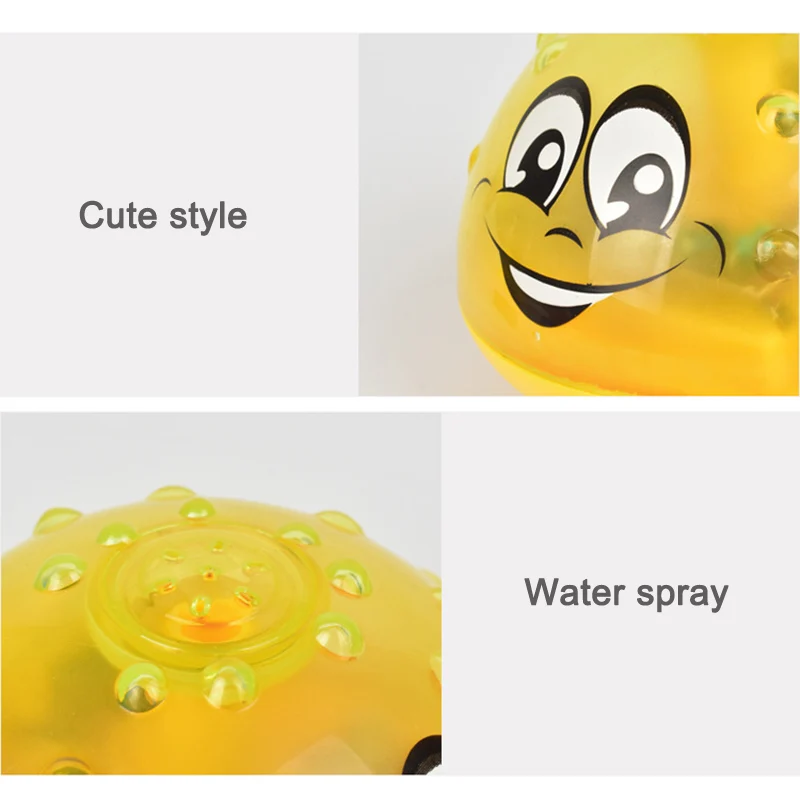 Электрический индукционный распылительный шар светильник для ванной комнаты для младенцев и детей, детская водяная ванна, игрушки для игр, объятия-предложения