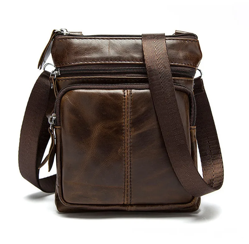 Высококачественные мужские сумки из натуральной кожи, мужские сумки, повседневная сумка-мессенджер, мужская сумка на плечо из натуральной кожи