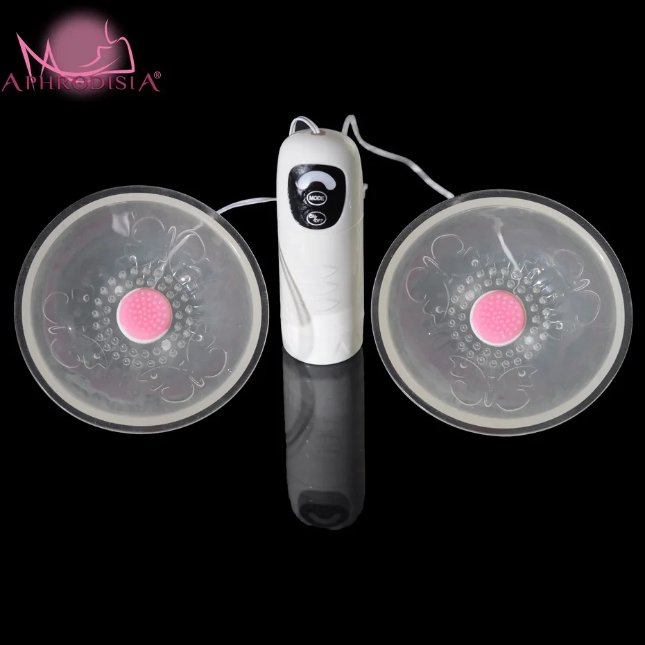 Spinning Nipple Stimulators Vibrating Breast Massager Device For 