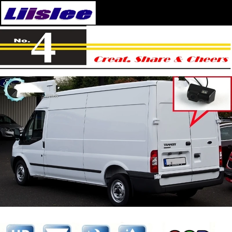 Liislee Автомобильная камера для Ford Transit MK6 MK7 2000~ 2013, Высококачественная камера заднего вида для PAL/NTSC для использования | CCD+ RCA