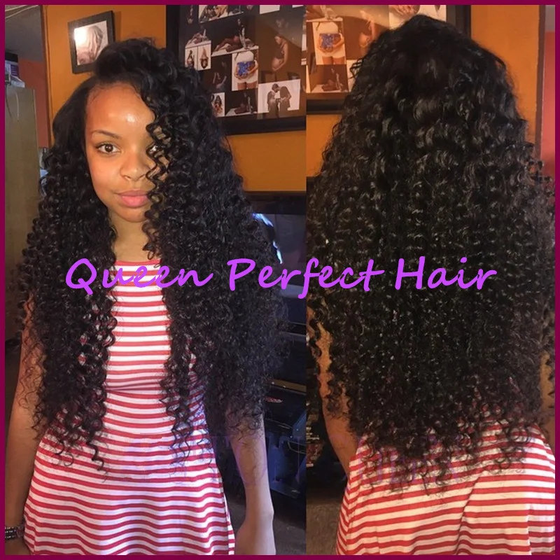 New Long Afro Kinky Curly Hair Lace Front Wig For Black Women Free
