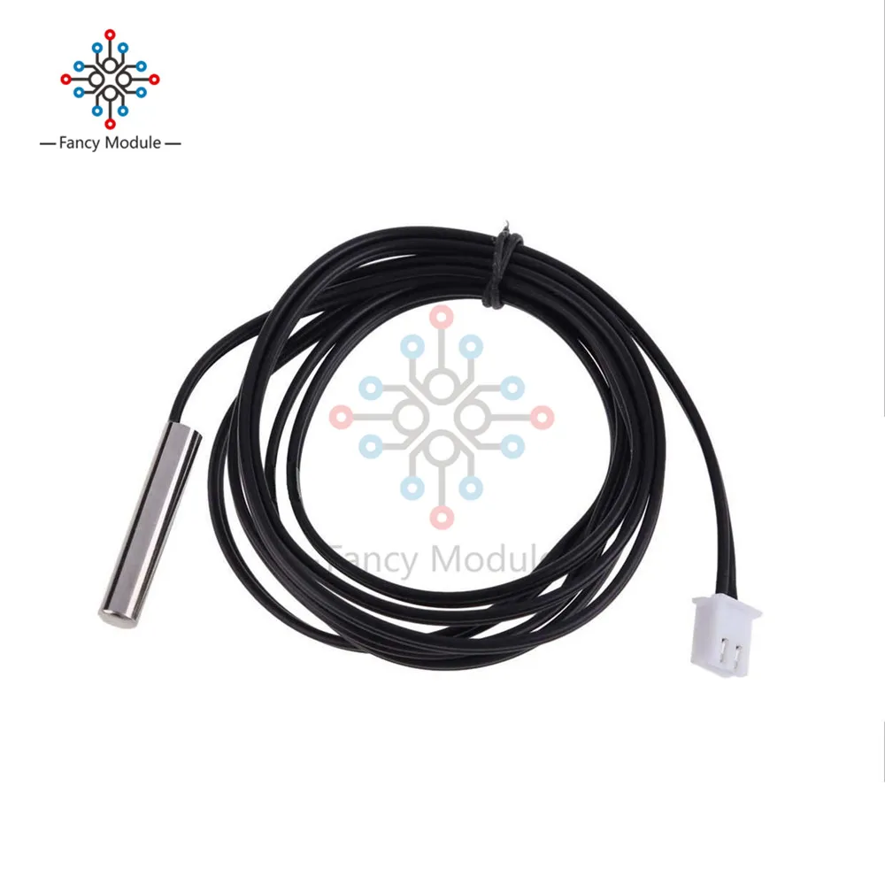 

10PCS NTC sensor Thermistor Accuracy Temperature 10K 1% 3950 Waterproof Probe 1m