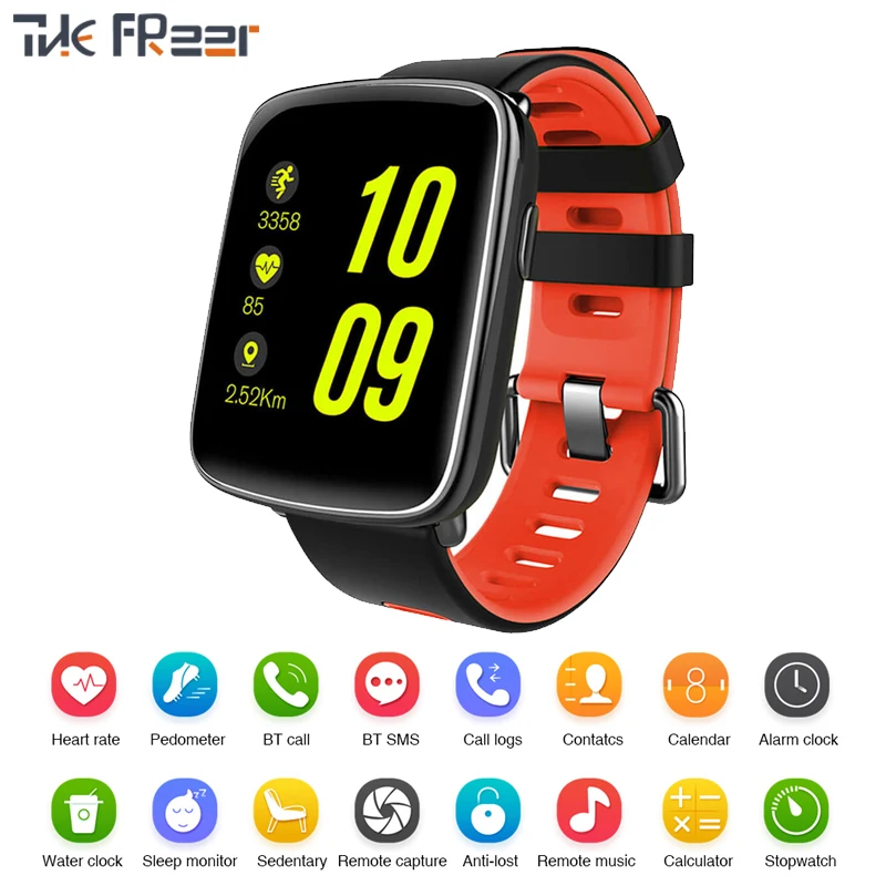 

Sport Bluetooth Smart Watch Heart Rate Message Push Remote Camera IP67 Waterproof Sport Tracker Smart Band for iOS Android Phone