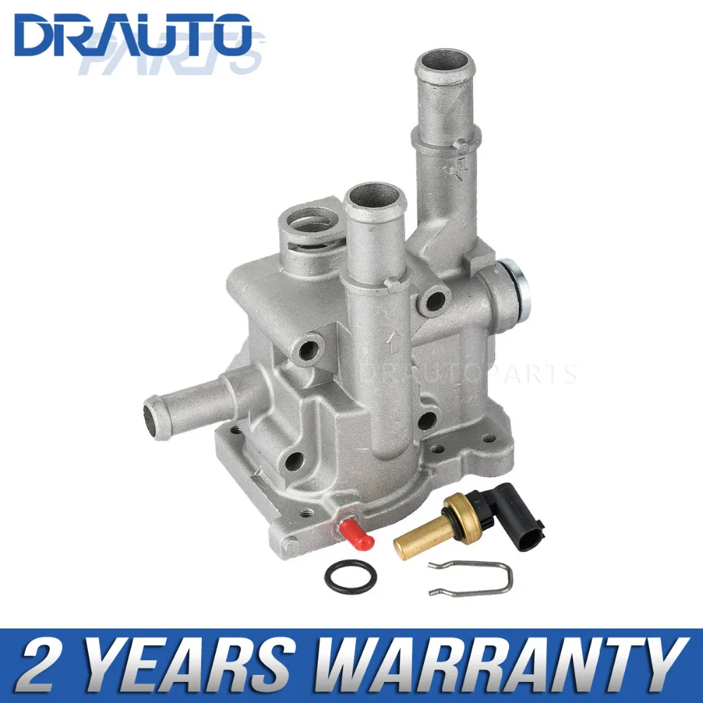 Engine Cooling Thermostat Housing Cover & Sensor For Chevrolet Cruze Epica for Opel Zafira