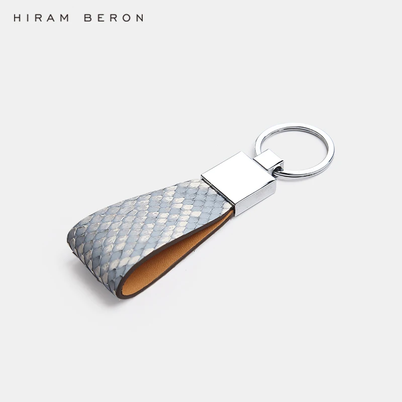 Держатель для ключей Hiram Beron органайзер из экзотической кожи со змеиной кожей