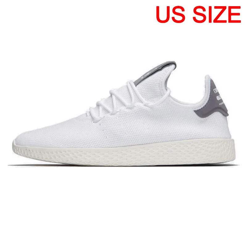 Original New Arrival Adidas Originals PW TENNIS HU Unisex Skateboarding Shoes Sneakers - Цвет: B41793