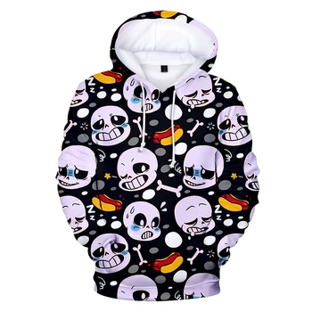 

Hip hop Cool hoodies Undertale Cute newest design Sans pattern 3D printed fashion men/women hoodies sweatshirts tops