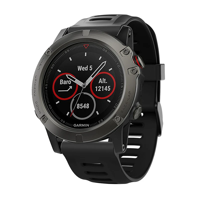 Ремешок для Garmin Fenix 3, мягкий силиконовый сменный ремешок для часов Garmin Fenix 3/Fenix 3 HR/Fenix 5X/Fenix 5X Plus