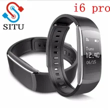 I6Pro спортивный умный Браслет Водонепроницаемый умный браслет в реальном времени монитор сердечного ритма умный Браслет для iOS Android фитнес-трекер