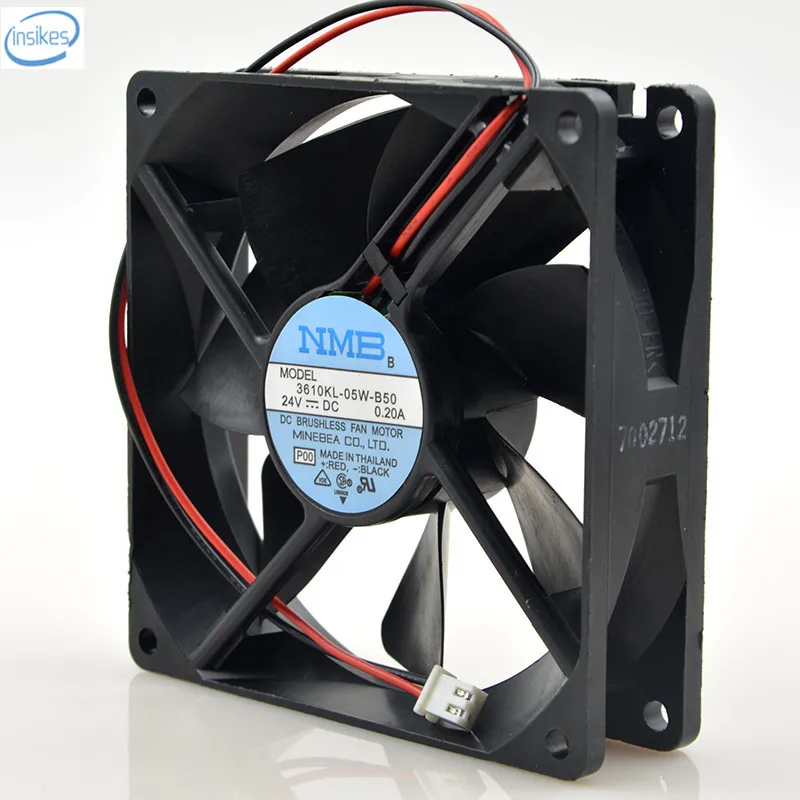 Original 3610KL 05W B50 Computer Blower Cooling Axial Fan DC 24V 0.2A 4