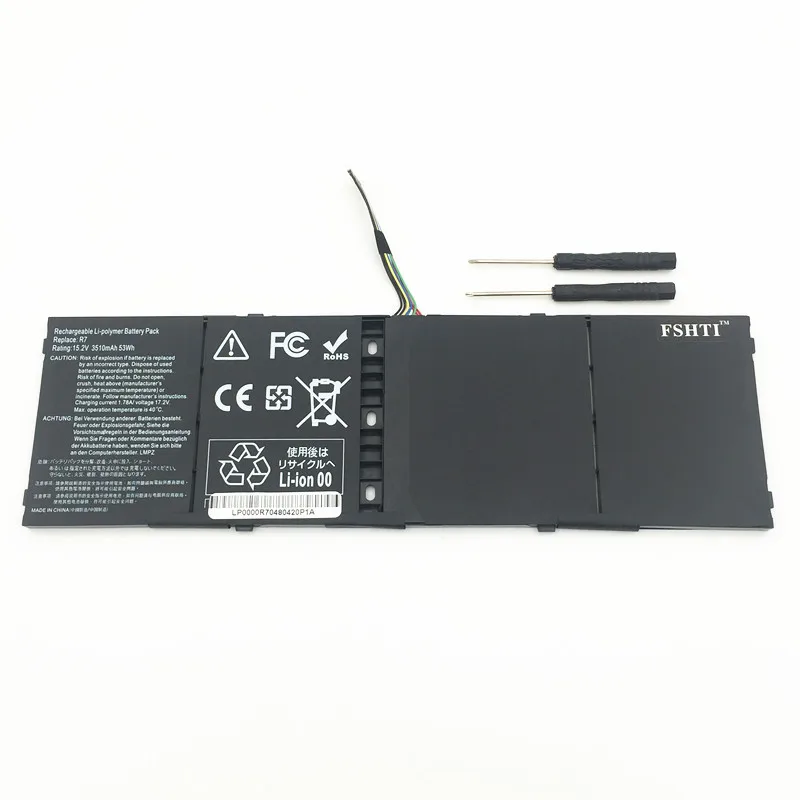 Аккумулятор для ноутбука AP13B3K Acer Aspire V5 R7 моделей и ноутбуков V7 AP13B8K 1 5 2