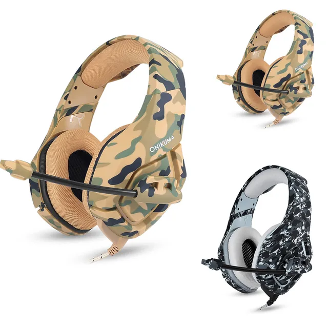 HIPERDEAL 3.5mm Gaming Het MIC Camouflage Headphones for PC Mac Laptop PS4 Xbox Oneadse HIPERDEAL 3.5mm Gaming Het MIC Camouflage Headphones for PC Mac Laptop PS4 Xbox Oneadse