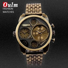 Moda Lujo Marca Hombres Llenos de Acero Reloj Para Hombre Del Deporte Del Cuarzo Relojes Antiguos Relojes de Hombre Reloj Casual Reloj Militar Relogio masculino
