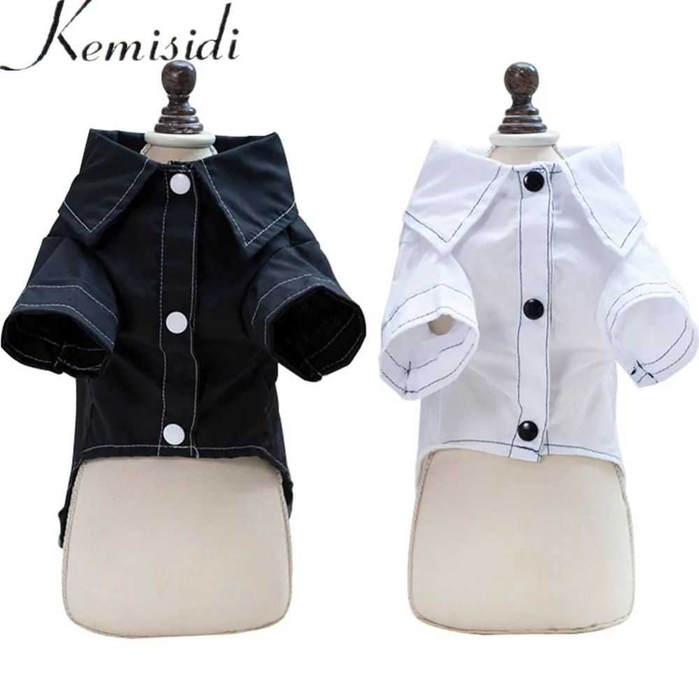 KEMISIDI Autumn Pets T shirt Puppy Dog Clothes Pet Cat Vest Cotton T