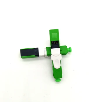 

100pcs fast connector SC APC New ftth field assembly quick conector FAC SC APC fiber optic fast connector free shipping
