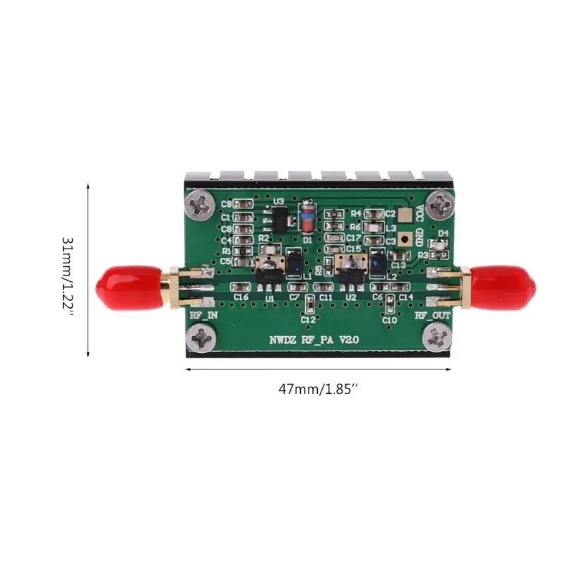 

2-700MHZ RF Amplifier Broadband 3W HF VHF UHF FM Transmitter RF Power Amplifier Modules For Radio