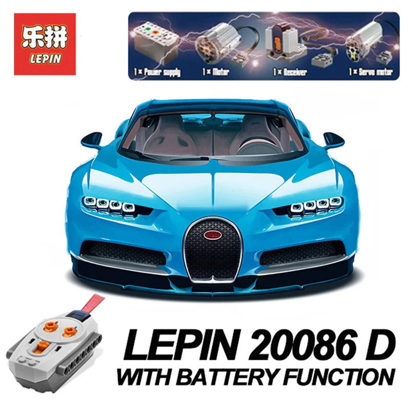 

New Lepin 20086D Technic Toys The 42083 Blue Racing Car with Motor Set Building Blocks Bricks Kids Toys Car Model Christmas Gift