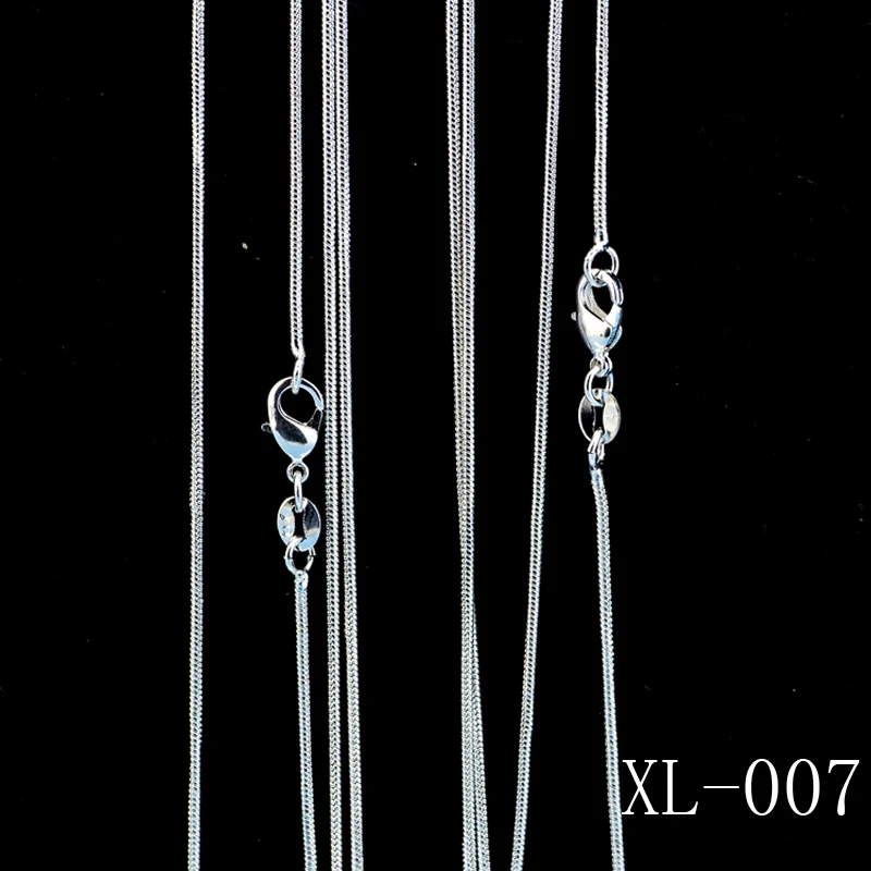 

1ps Promotion! wholesale 925 silver necklace, 925 silver fashion and beautiful jewelry Snake Chain 1.2mm Necklace 16-30inch