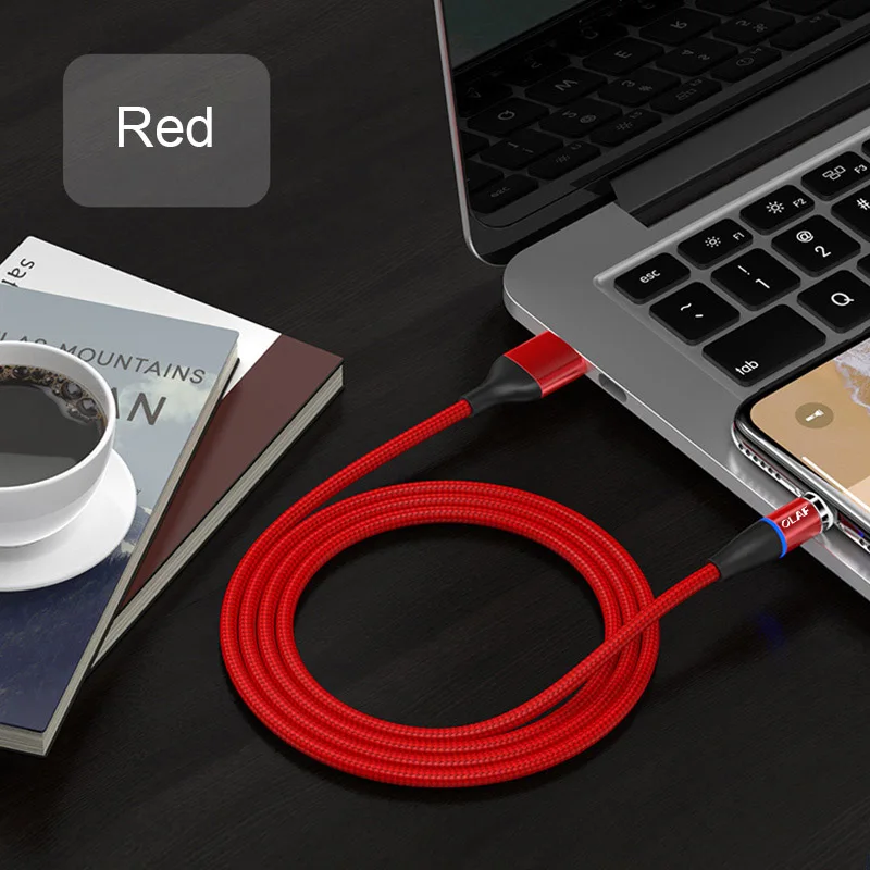 Магнитный кабель usb type-C для samsung Xiaomi Redmi Note 7 K20 Oneplus 6 t, быстрая зарядка USB C, кабель usbc для мобильного телефона