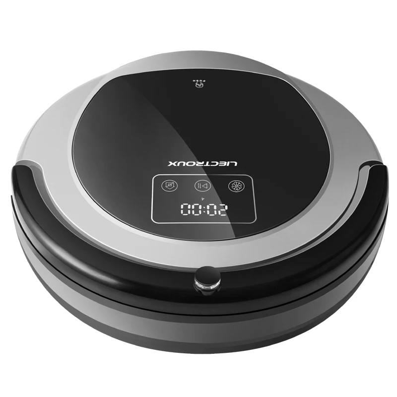 (Free all)LIECTROUX Robot Vacuum Cleaner B6009,2D Map & Gyroscope Navigation,Water Tank,with MemoryVirtual Blocker,UV Lamp