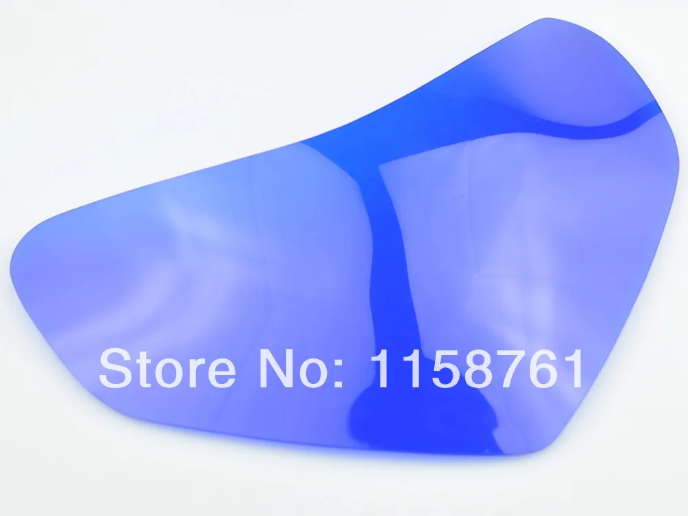 

New! Blue Headlight Protector Cover Screen Lens For SUZUKI GSXR 1000 2001-2002 GSXR 600 750 2001-2003 FREE SHIPPING