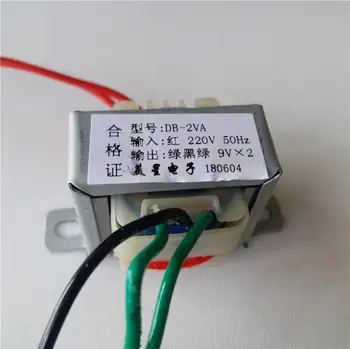 

9V-0-9V 0.11A 2VA Transformer 2VA 220V input Power Transformer EI35 Transformer power supply