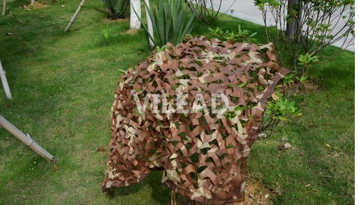 VILEAD الصحراء 3 متر * 5 متر كامو المعاوضة العسكرية كامو المعاوضة الجيش التمويه الغاب صافي المأوى للصيد التخييم الرياضة خيمة سيارة