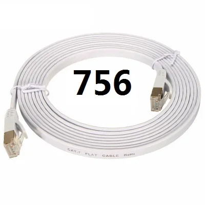 

lieve CAT6 Flat Ethernet Cable RJ45 Lan Cable Networking Ethernet Patch Cord for Computer Router Laptop 2344