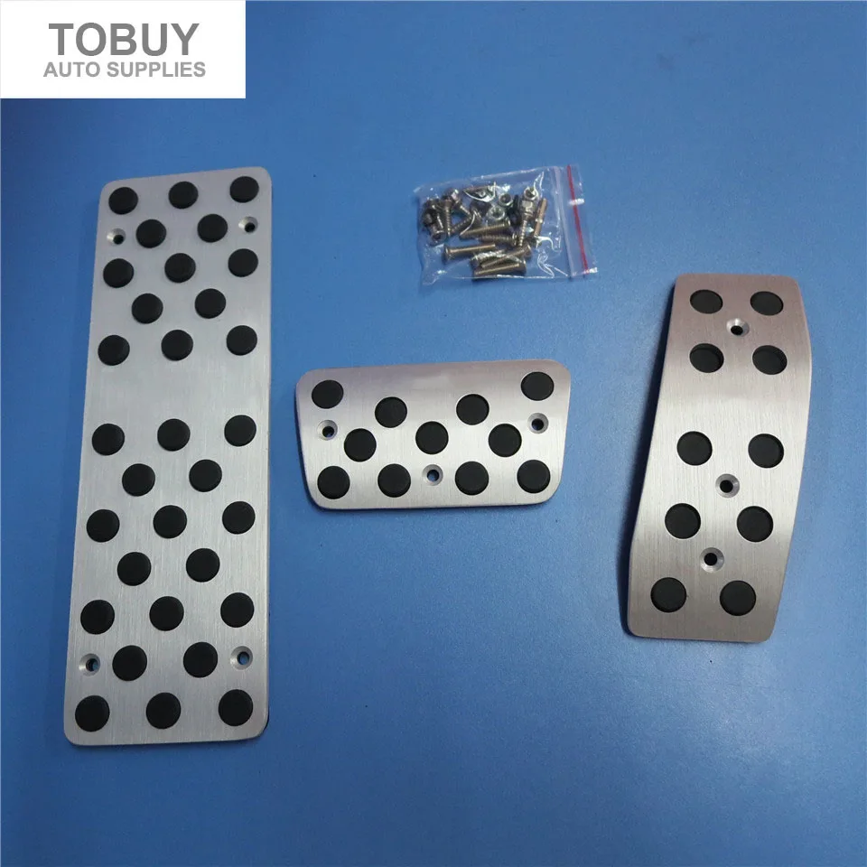 

TTCR-II Car Accessory For Cadillac CTS 2007-2012 non-slip pedals,aluminium gas/accelerator/brake/footrest plate pads stickers
