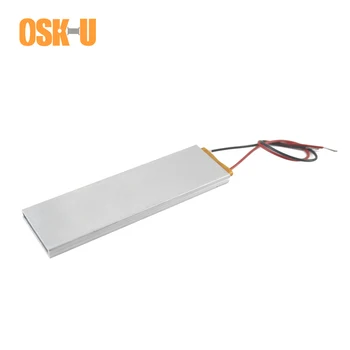 

100x30x6mm Thermostatic PTC Heating Element 220V 65/70/270/120/100 Celsius Degree PTC Water Heater Plate Wattage 20/25/200/60W