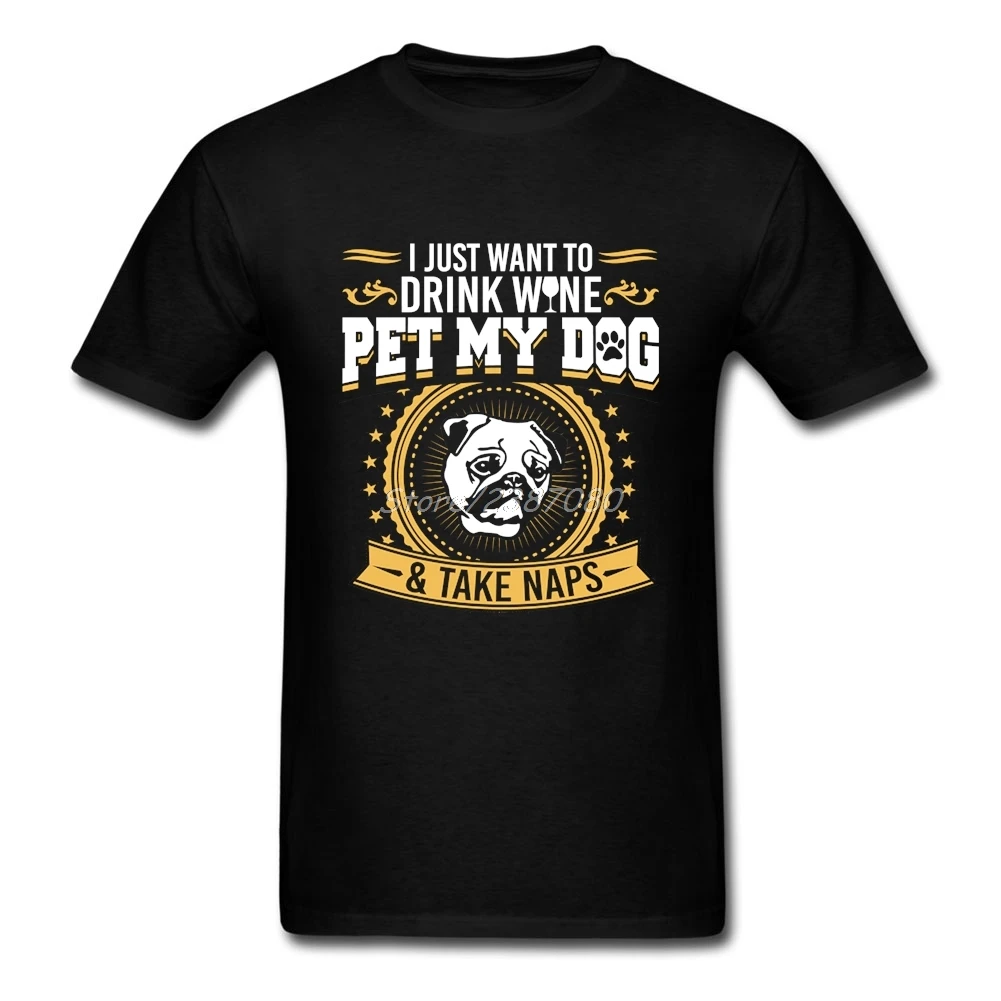2020 Горячая Мопс Pet Моя собака футболка эластичные футболки для Для мужчин Хлопок