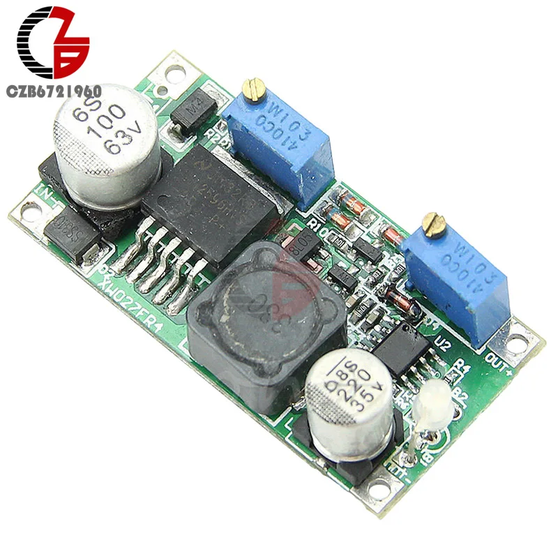 LM2596 ГВС LM2596HVS светодиодный индикатор CC CV DC-DC 60V 3A Постоянный ток/Напряжение понижающего преобразователя постоянного тока трансформатор модуль