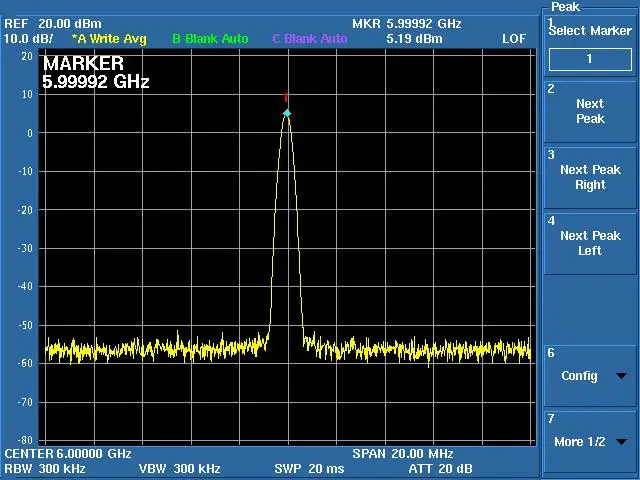 ADF4355 цветной сенсорный экран модуль развертки частоты источник сигнала VCO микроволновый синтезатор частоты PLL