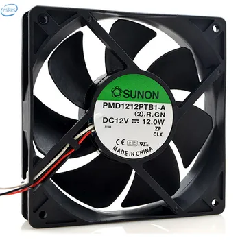 

Original PMD1212PTB1-A Computer Blower Cooling Axial Fan DC 12V 12.0W 1A 12025 120*120*25mm 4500RPM 3 Wires