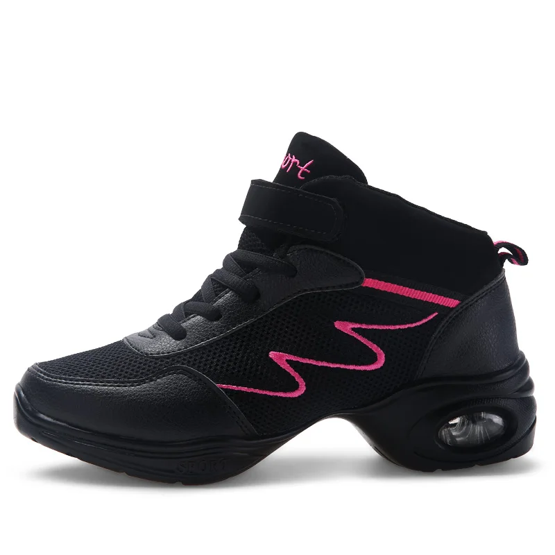 

New Soft Outsole Breath Dance Shoes Women Sports Feature Dance Sneakers Jazz Hip Hop Shoes Woman Dancing Shoe
