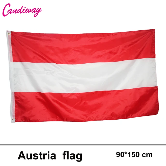 3x5 feet austria flag austrian flags crest indoor outdoor office