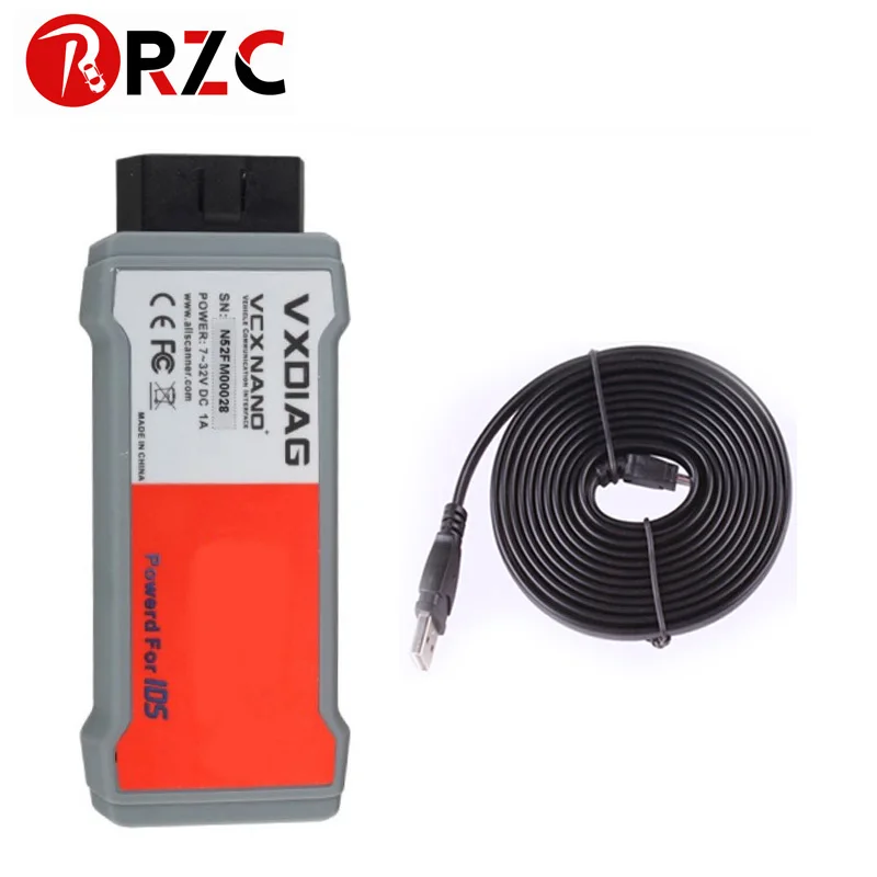 VXDIAG VCX NANO для Ford/Mazda 2 в 1 USB/Wifi IDS V112 автоматический сканер многоязычная версия
