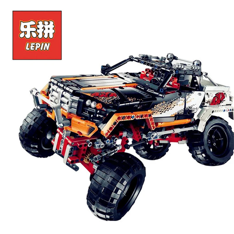 

In Stock Lepin Set 20014 1386Pcs Technic Figures 4X4 Crawler Vehicles Model Building Kits Blocks Bricks Educational Kid Toy 9398