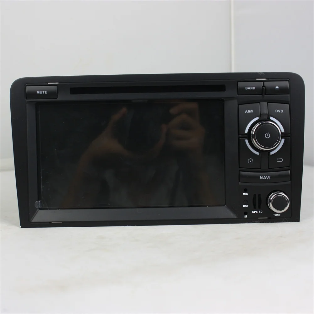 Clearance DSP Android 9.0 Octa Core 2 din 7" Car Audio DVD Radio GPS for Audi A3 S3 RS3 2002-2011 Bluetooth 4.2 WIFI 4GB RAM 32GB ROM OBD 3