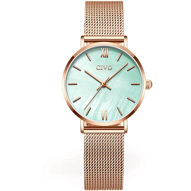 

CIVO Business Casual Watch Women Waterproof Luxury Top Brand Fashion Watches Sport Quartz Clock Montre Femme 2019 Relogio Femino