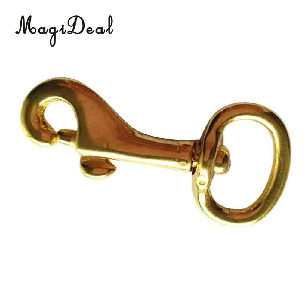 MagiDeal 2 шт. 2/3 ''x 1 3/4'' Твердый латунный Рым болт с поворотной проушиной
