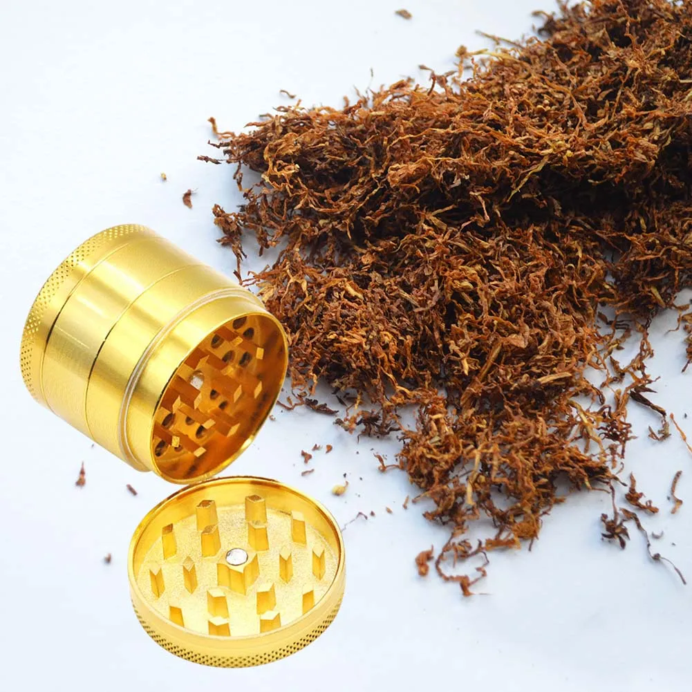 Tobacco Herb Spice Grinder 4 Layers Herbal Smoke Crusher Alloy Herbal