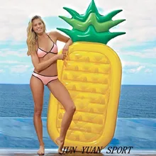 Ананас надувной матрац воды лодочка плывет бассейн Летний пляж кровать игрушки для взрослых и детей плавает буй пончик Kickboard